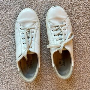 Naturalizer “Morrison” White Leather Sneakers
